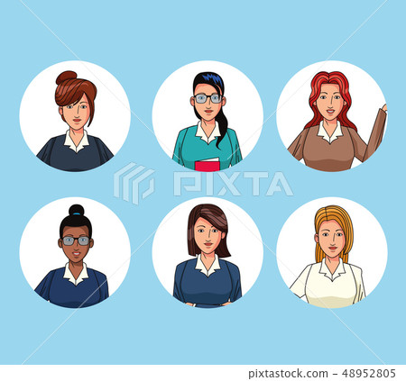 Business people characters 48952805