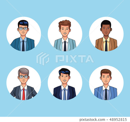 Business people characters Business people characters 48952815