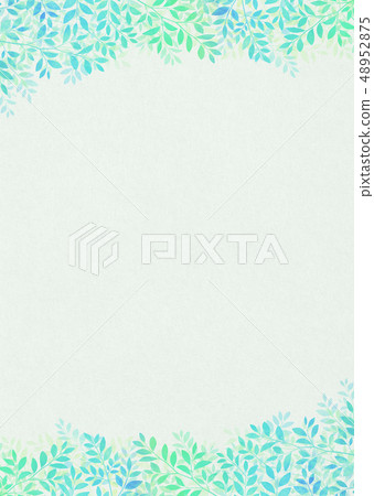 Background material_Konoha Wakaba Aoba Fresh green 48952875