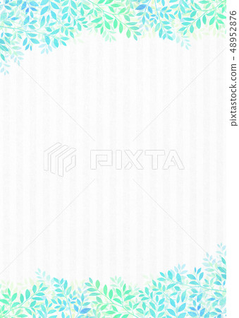 Background material_Konoha Wakaba Aoba Fresh green 48952876