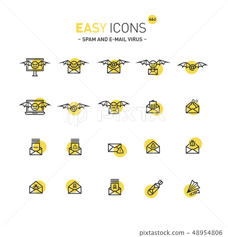 Easy icons 46d Computer crime Easy icons 46d Computer crime 48954806