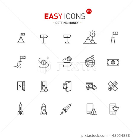 Easy icons 42a Gettng money 48954888