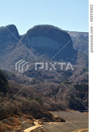 [群馬縣]丸井岩石和丸井城堡（八wa水壩工地） 48954902