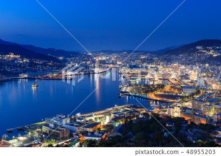 Nagasaki _ world new three major night view 48955203