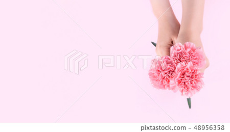 Mother's Day Yasuno Kaoru Sending Flower 卡片 Celebration Carnation Top View Mother's Day Mother's Day Yasuno Kaoru Sending Flower 卡片 Celebration Carnation Top View Mother's Day 48956358