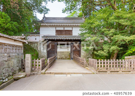 Hiei Castle in summer Hiei Castle in summer 48957639