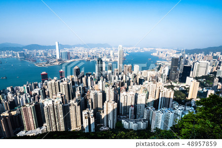 香港維多利亞港 48957859