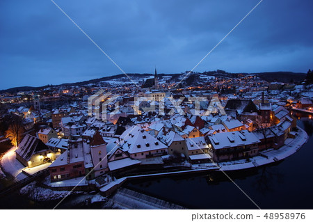 The world's most beautiful city Cesky Krumlov (Czech Republic) The world's most beautiful city Cesky Krumlov (Czech Republic) 48958976