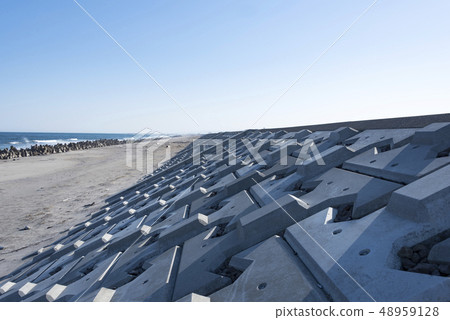 Seawall Tsunami Disaster prevention Disaster mitigation Tsunami measures 48959128