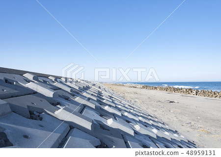 Seawall Tsunami Disaster prevention Disaster mitigation Tsunami measures 48959131