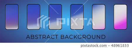 Modern UI screen backdrop vector illustration. -插圖素材 [48961833] - PIXTA圖庫