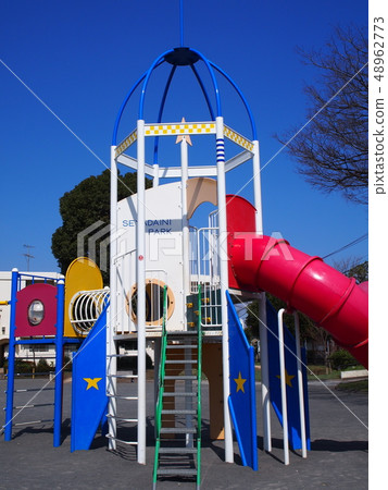 Playground equipment of Seya second park Playground equipment of Seya second park 48962773