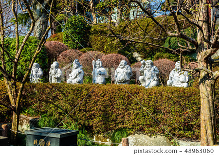 Itabashi-ku, Tokyo Shikuru-ji Temple in early spring 48963060