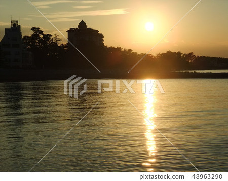 Sunset of Futamiura Sunset of Futamiura 48963290