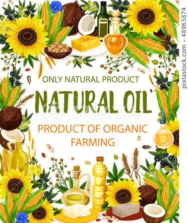 Natural oil and plants, cooking and seasoning 48963874