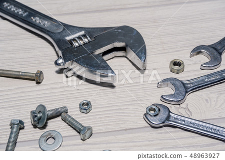 adjustable and ordinary spanners, nuts and bolts adjustable and ordinary spanners, nuts and bolts 48963927