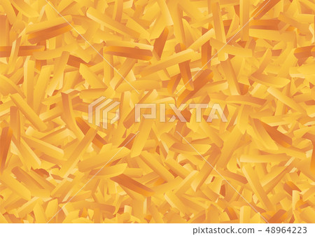 Vector French fries seamless pattern. Background 48964223