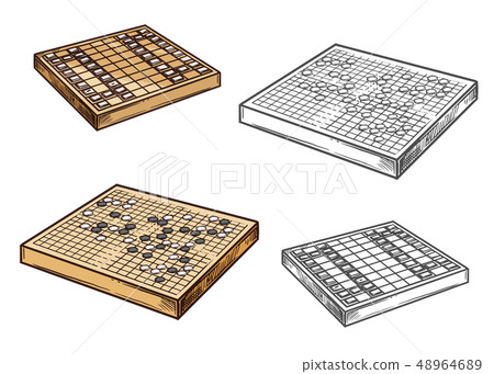 Go and shogi Japanese board games Go and shogi Japanese board games 48964689