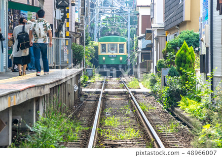 抵達Enoden Koshigoe站 抵達Enoden Koshigoe站 48966007