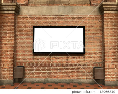 One blank billboard in the Copenhagen Central stat One blank billboard in the Copenhagen Central stat 48966830