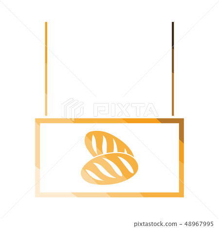 Bread market department icon 48967995