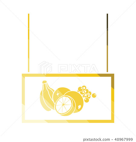 Fruits market department icon Fruits market department icon 48967999