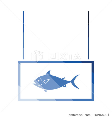 Fish market department icon 48968001