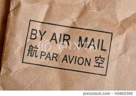 By Air Mail Stamp By Air Mail Stamp 48968366