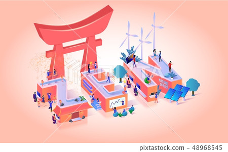 Vector Illustration Written Zen on Pink Background Vector Illustration Written Zen on Pink Background 48968545
