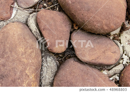 large brown cobblestone garden decor large brown cobblestone garden decor 48968803