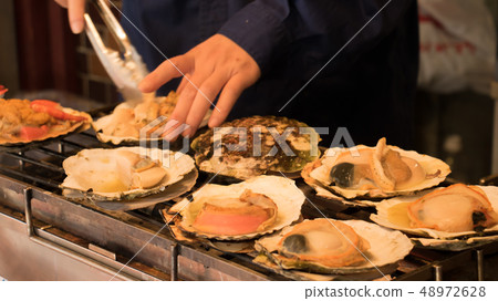 東京築地，烤扇貝，非處方藥銷售 48972628