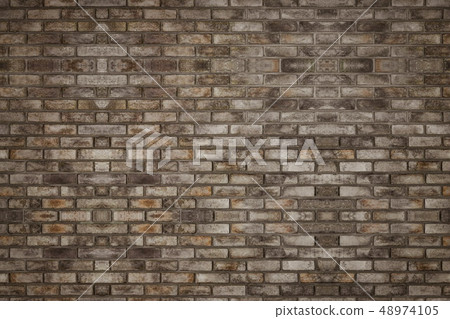 Background of brick wall with old texture pattern. 48974105