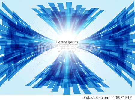 Computer Line Abstract Abstract technology lines vector background - Stock Illustration ...