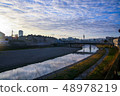 Reflection of water surface 48978219