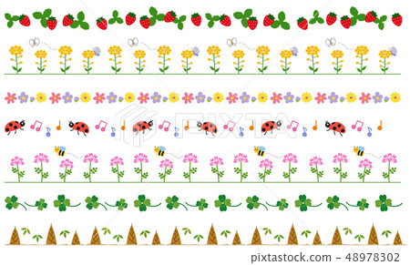 Spring decoration line 48978302