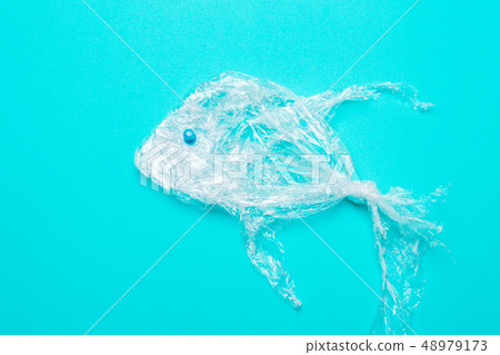 The concept of pollution of nature, ocean, sea, 48979173