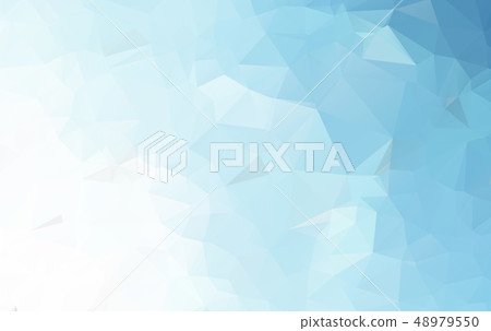 Abstract blue polygon vector background - Stock Illustration [48979550 ...