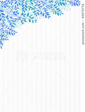 Background material_Konoha Wakaba Aoba Fresh green Background material_Konoha Wakaba Aoba Fresh green 48979758