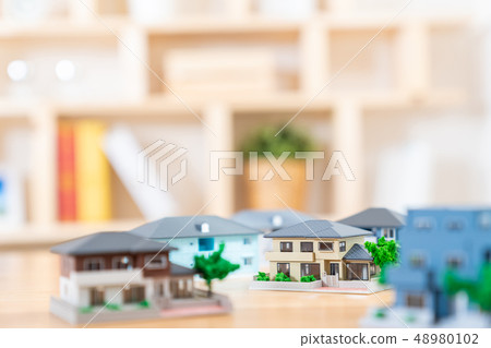 房屋抵押房地產圖像微型模型製造商 房屋抵押房地產圖像微型模型製造商 48980102