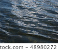 Ripples on the water surface 48980272