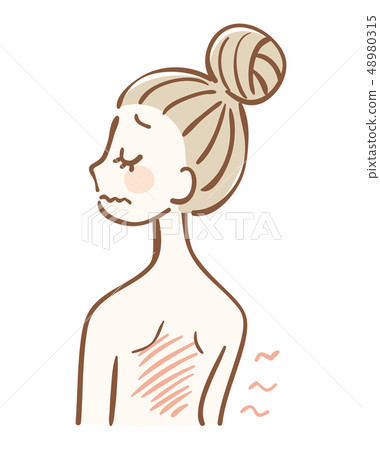 回癢發紅的女人 48980315