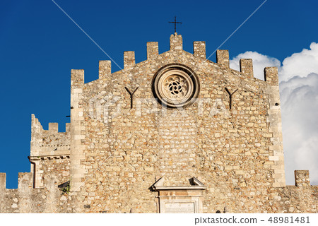 St. Nicholas Cathedral - Taormina Sicily Italy St. Nicholas Cathedral - Taormina Sicily Italy 48981481