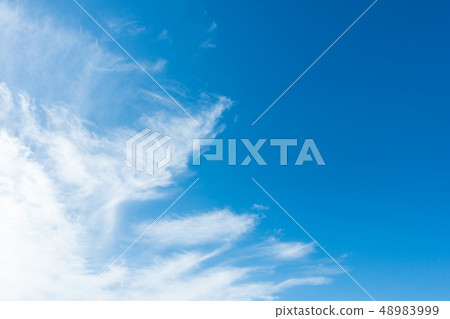 藍天天空背景背景材料 48983999