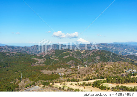 從大室山(伊東市)的視圖 從大室山(伊東市)的視圖 48984997