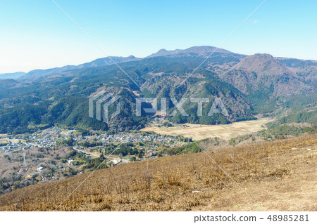 從大室山(伊東市)的視圖 從大室山(伊東市)的視圖 48985281