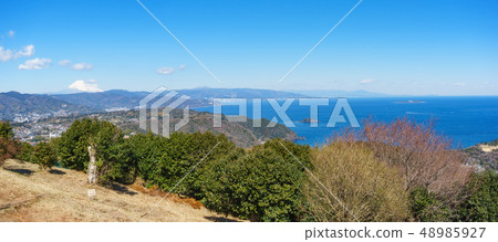 A view from the top of Mt. Komuroyama (Ito city) 48985927