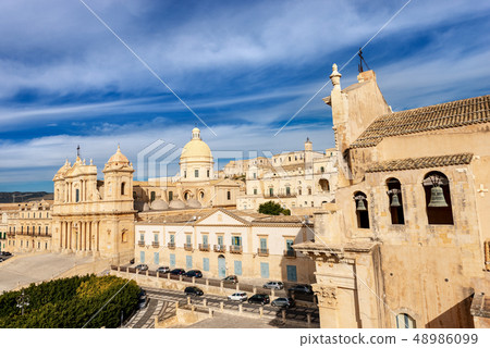 San Nicolo Cathedral of Noto - Sicily island Italy 48986099