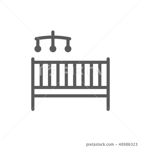 white childrens bed