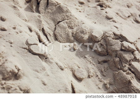 Building sand as an abstract background 48987018
