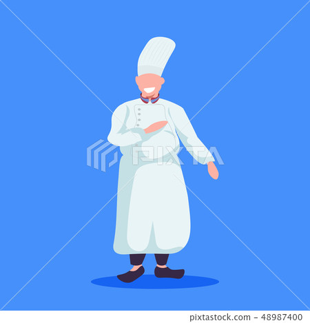 male cook chef man in white uniform food cooking professional occupation concept restaurant kitchen male cook chef man in white uniform food cooking professional occupation concept restaurant kitchen 48987400